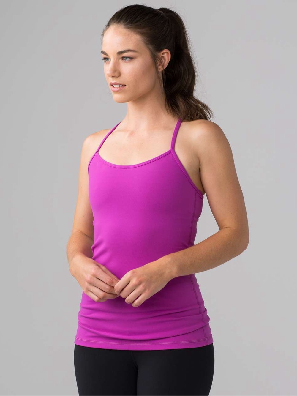 lululemon athletica Magenta Strappy Racerback Cami